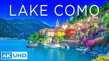 LAKE COMO 4K - The Jewel of Northern Italy with Breathtaking Views