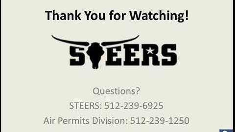 How to Setup an Account in STEERS