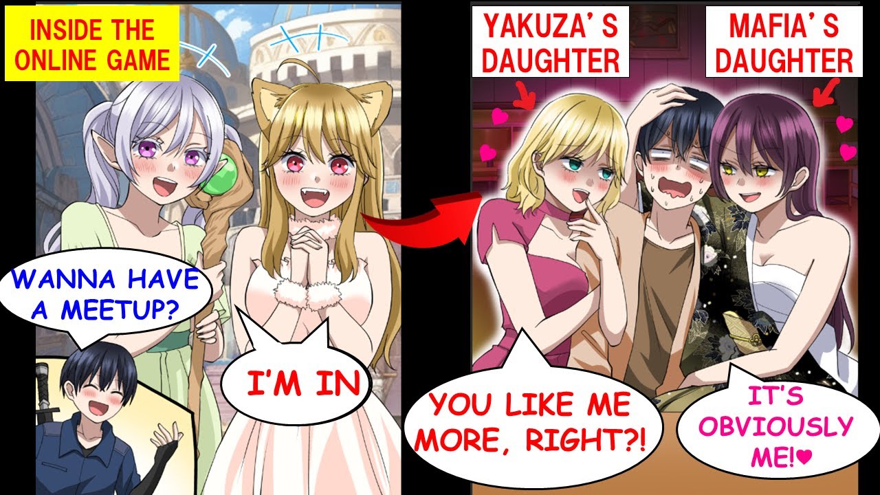 When I Went to a Meetup for an Online Game, Two Dangerous Girls Started Fighting Over Me.[Manga Dub]