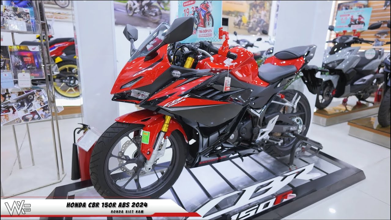 Honda CBR 150R ABS | Red Black - Walkaround - YouTube