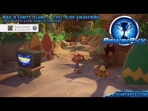 Crash Bandicoot 4 It's About Time - Channel Surfer Trophy / Achievement Guide