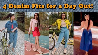 4 Denim Fits for a Day Out | Sunehra Tasnim