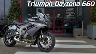 Triumph Daytona 660 | Walkaround | Sound