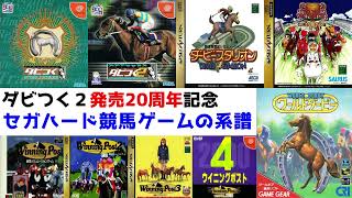 セガハード 競馬ゲームの系譜 ダビつく2発売周年記念 Youtube セガハード 競馬ゲームの系譜 ダビつく2発売周年記念 Youtube
