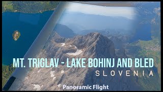 MT. TRIGLAV | LAKE BOHINJ AND BLED - Panoramic Flight