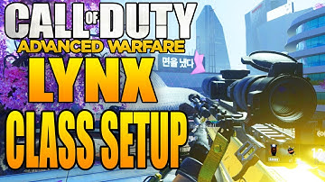 Advanced Warfare: BEST CLASS SETUP "LYNX" (QuickScoping) - Advanced Warfare Quickscoping Tutorial