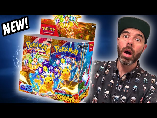 surging sparks booster box contents Expansion Overview Currents crackle and dragons roar in the Pokmon TCG Pokemon SV08 Surging Sparks Booster