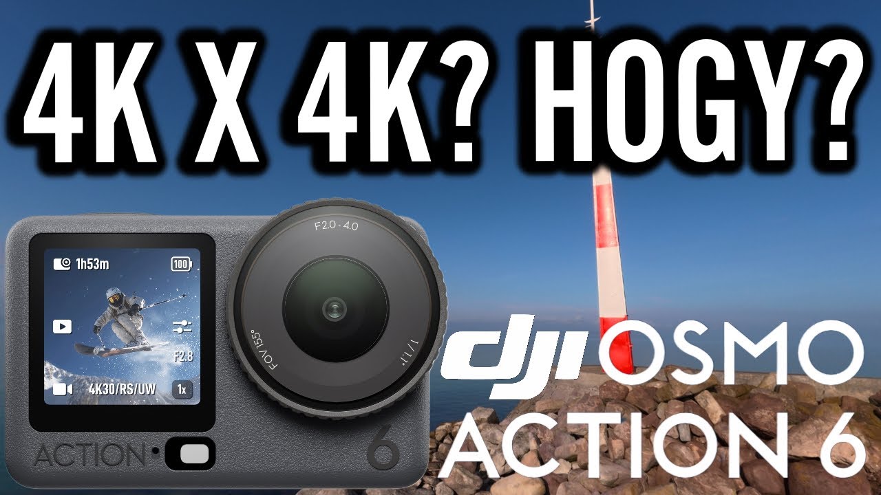 Hogy lehet kimaxolni a DJI Osmo Action 6 szenzorát minden irányba?