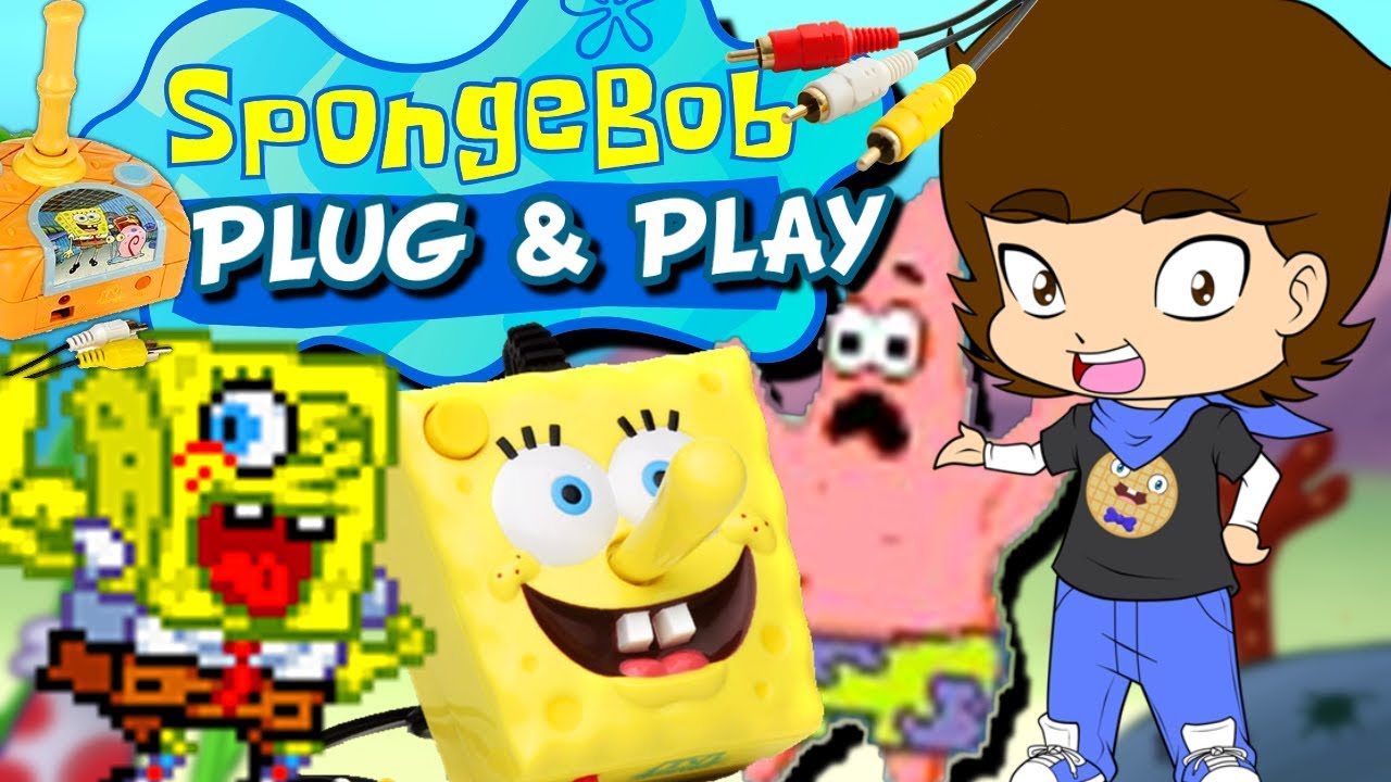 SpongeBob's WEIRD Plug and Play Consoles ConnerTheWaffle YouTube
