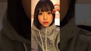 20180206 倉野尾成美 (AKB48 チーム8) Instagram Live