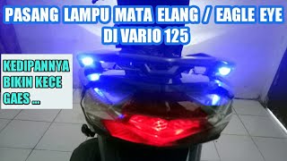 Cara Pasang Lampu Eagle Eye / Mata Elang di Nmax 2021 | Led Strobo Eagle Eye