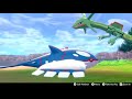 Rayquaza is honestly just sick of Kyogre at this point, so he moves him off screen.