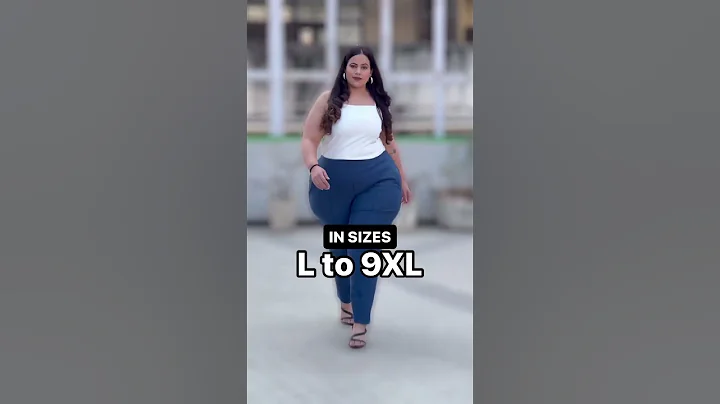 The ultimate plus-size pants for women ft. Amydus | in sizes L to 9XL #shorts