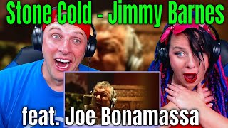 Video voorbeeld van "First Time Hearing Stone Cold by Jimmy Barnes feat. Joe Bonamassa | THE WOLF HUNTERZ REACTIONS"