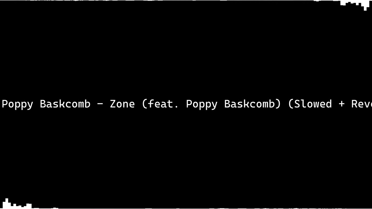 MK, Poppy Baskcomb - Zone (feat. Poppy Baskcomb) (Slowed + Reverb)
