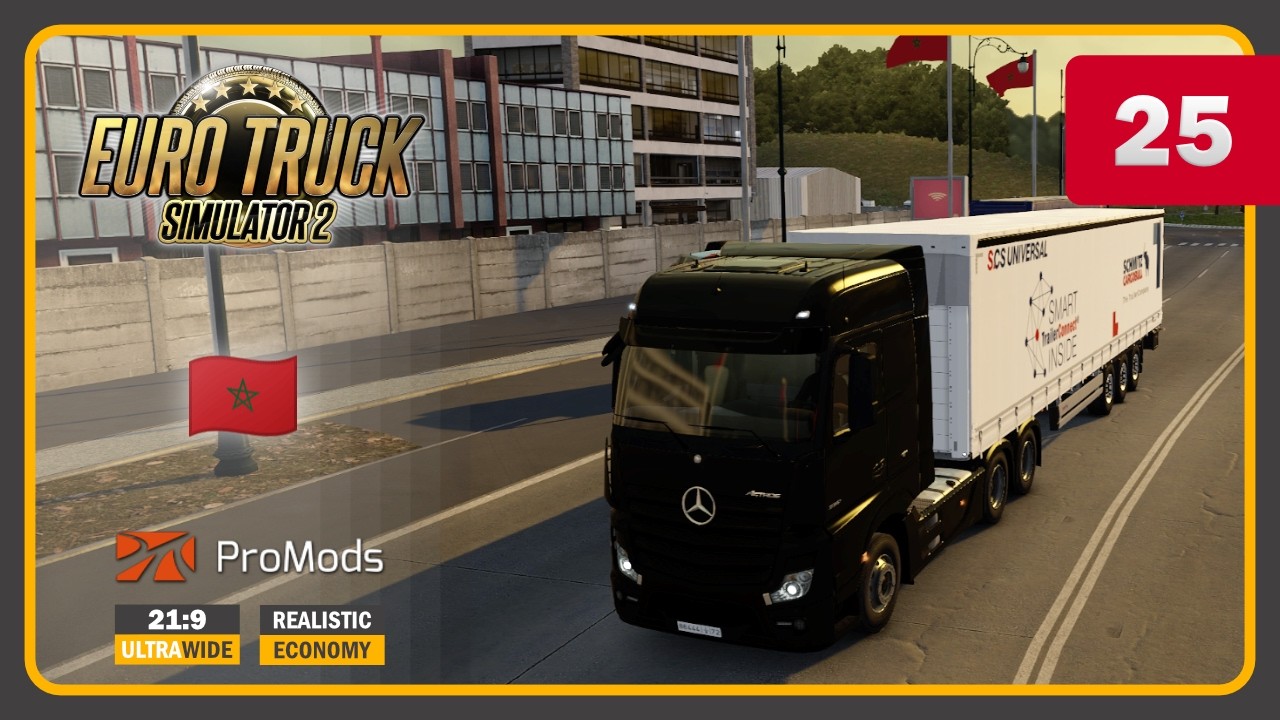 ETS2 | Paisajes De Marruecos: Kenitra A Tánger | Ep. #25