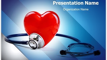 Healthy Heart PowerPoint Presentation Template - TheTemplateWizard.com