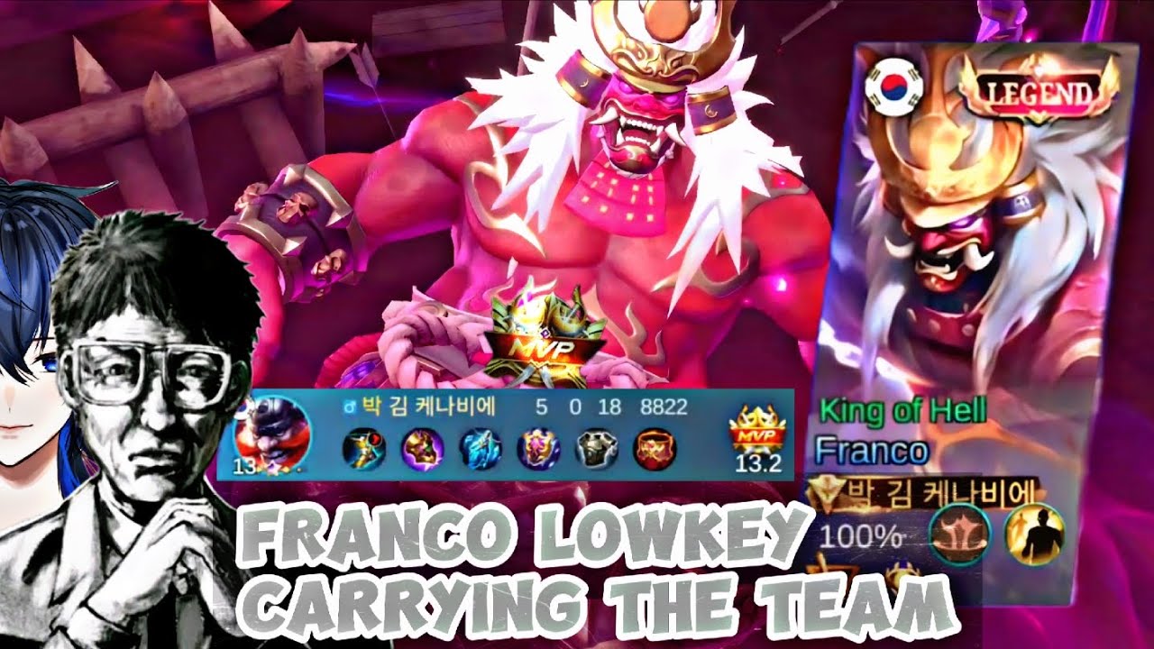 FRANCO LOW-KEY CARRYING THE TEAM? IS IT BECAUSE OF MY LUCK OR MY SKILL?🔥👹✍️