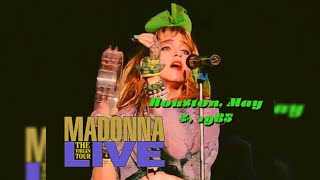 Madonna The Virgin tour in Houston (audience audio) 1985