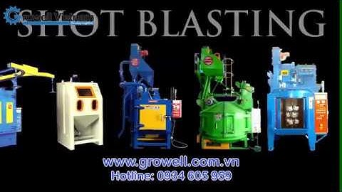 Tủ phun cát - Máy phun cát tuần hoàn không bụi