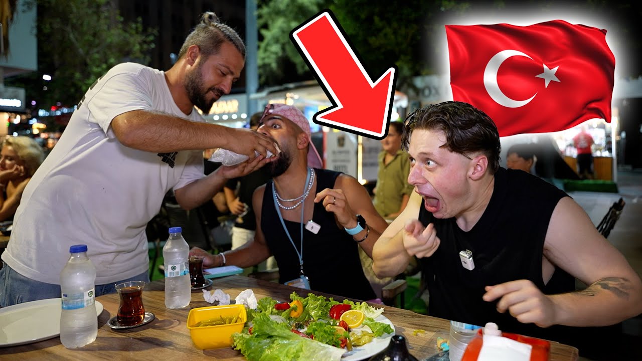 Jordan & Semih FOOD TOUR durch TÜRKEI (ekelhaft)