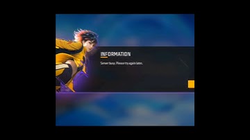 How to Fix Free Fire Server Busy Problem Forever