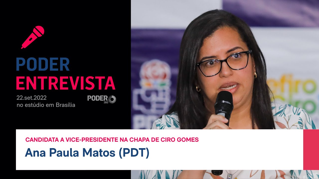 Poder Entrevista: Ana Paula Matos, candidata a vice-presidente na chapa de Ciro Gomes