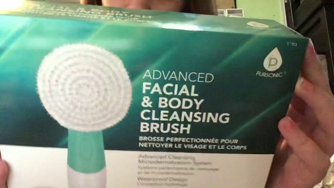Unboxing of the advanced facial and body cleansing brush - YouTube