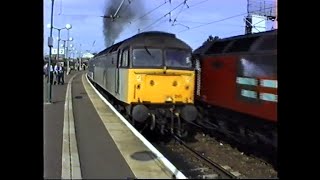 British Rail Anglia 1993-Great Yarmouth & Norwich with classes 47 & 86