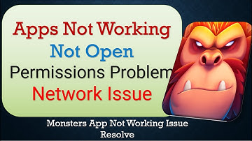How To Fix Unfortunately, Monsters App has stopped | Keeps Crashing Problem in Android | Not Open