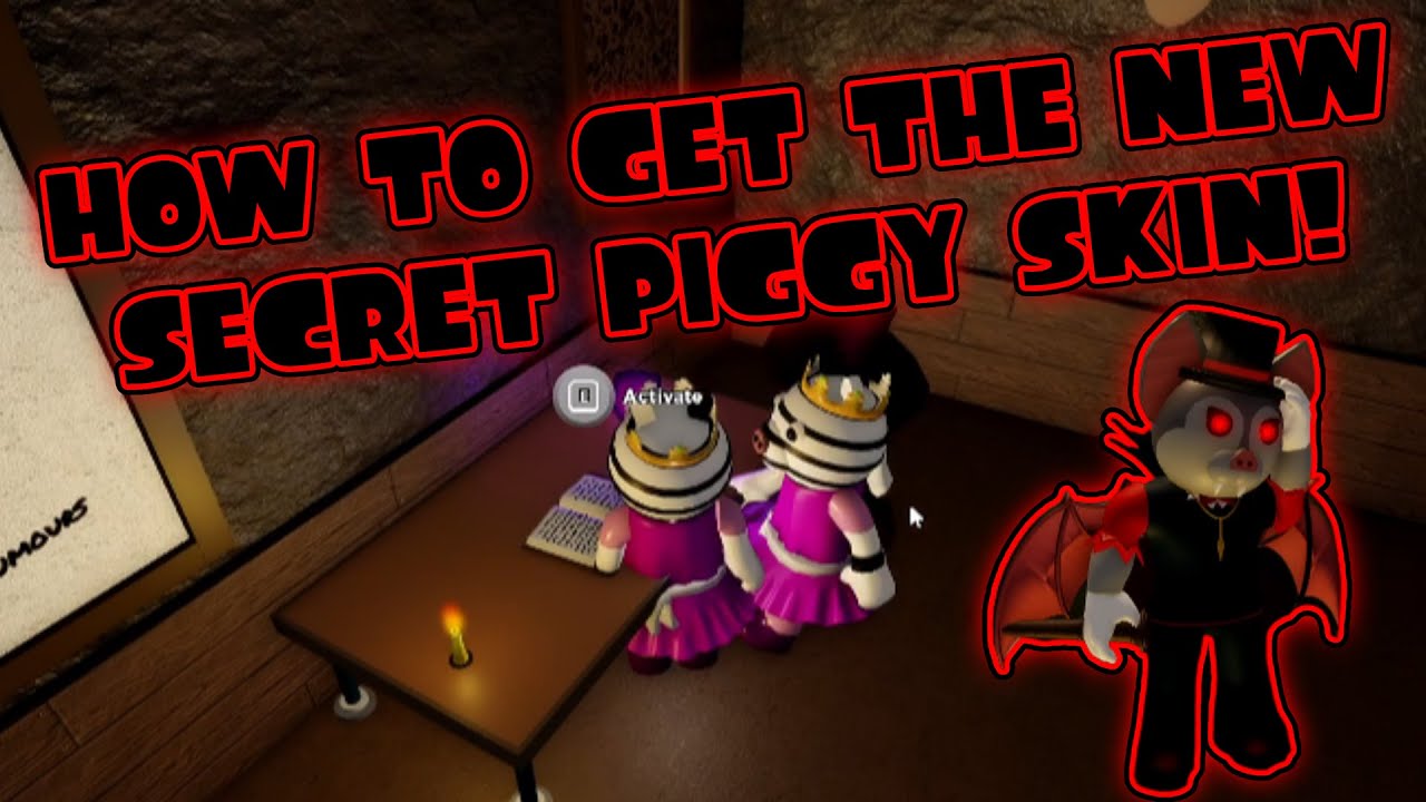 How To Get The NEW Piggy SECRET SKIN In The Mansion Chapter! [Piggy Secrets] ROBLOX Piggy