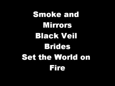 Smoke and Mirrors ~ Black Veil Brides ~ Set the Wo...