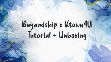 Buyandship x Ktown4U Tutorial + Unboxing EXO D.O.