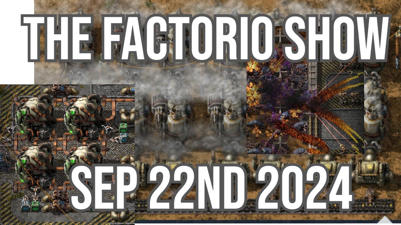 The Factorio Show 22nd Sep - YouTube
