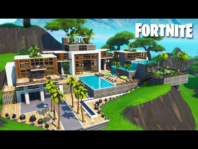 Ultra Modern Luxury Mansion - Fortnite Creative Fun and Other Map Code