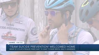 'Team Suicide Prevention' welcomed home