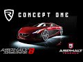 Rimac Concept One: Asphalt 8 vs Asphalt 9