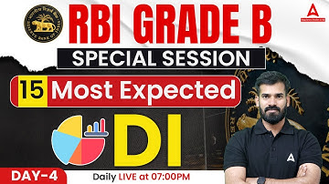 DI Most Expected Questions for RBI Grade B | RBI Grade B Quants Preparation | By Rahul Meena