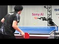 Робот Sony с ИИ обыгрывает профессионалов в настольном теннисе