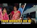 Dhanbad coal slurry incident: four workers dead at Moonidih washery, rescue ops underway