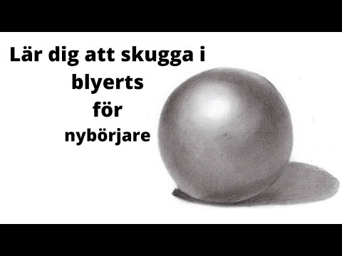 Video: Hur Man Ritar Skuggor