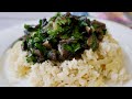 Чесночные грибы с вкусным рисом | Постный обед