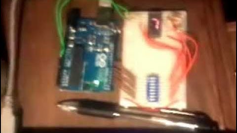 Incandescent 7 segment display