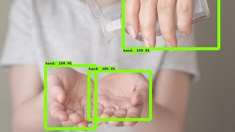 Hand Detection Using TensorFlow Object Detection API
