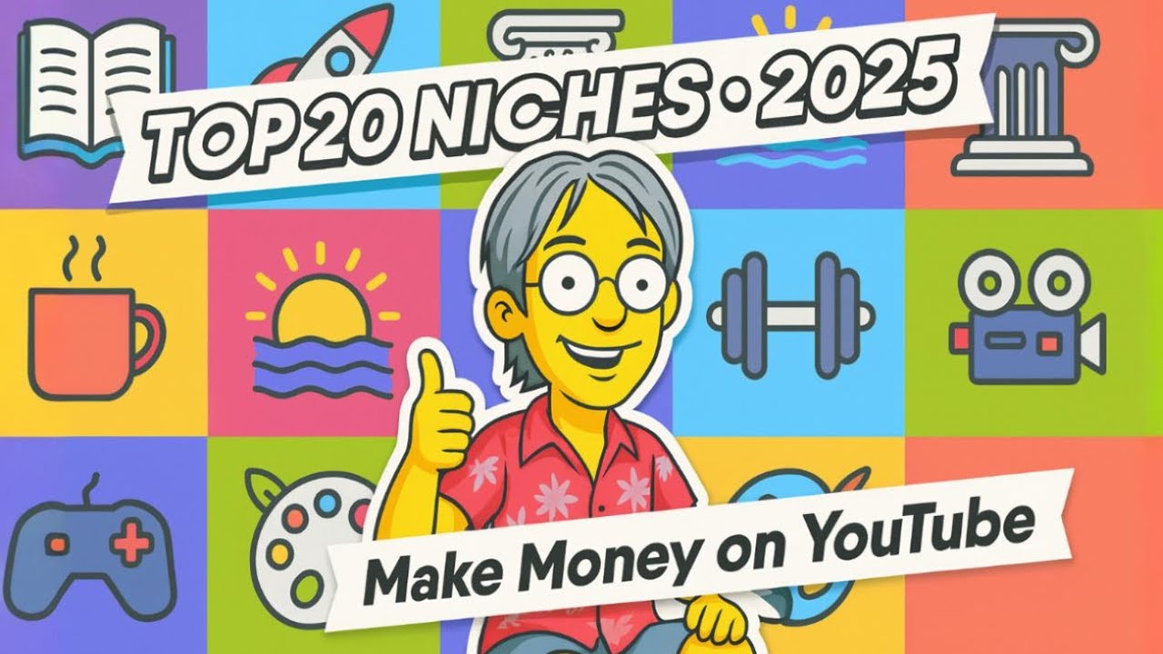 20 Best YouTube Niches to Start in 2025 | High CPM + Low Competition!