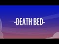 Powfu - Death Bed (Lyrics)