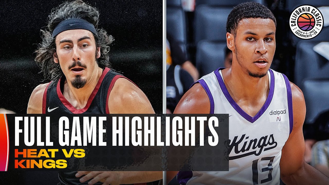 HEAT vs KINGS | CALIFORNIA CLASSIC | FULL GAME HIGHLIGHTS