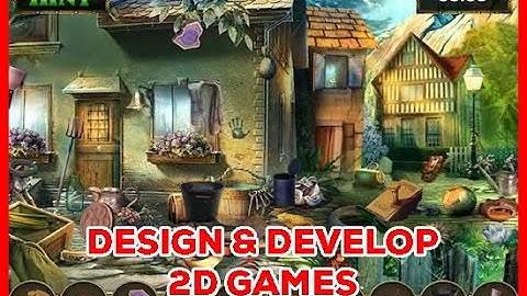 I will develop and design 2d games