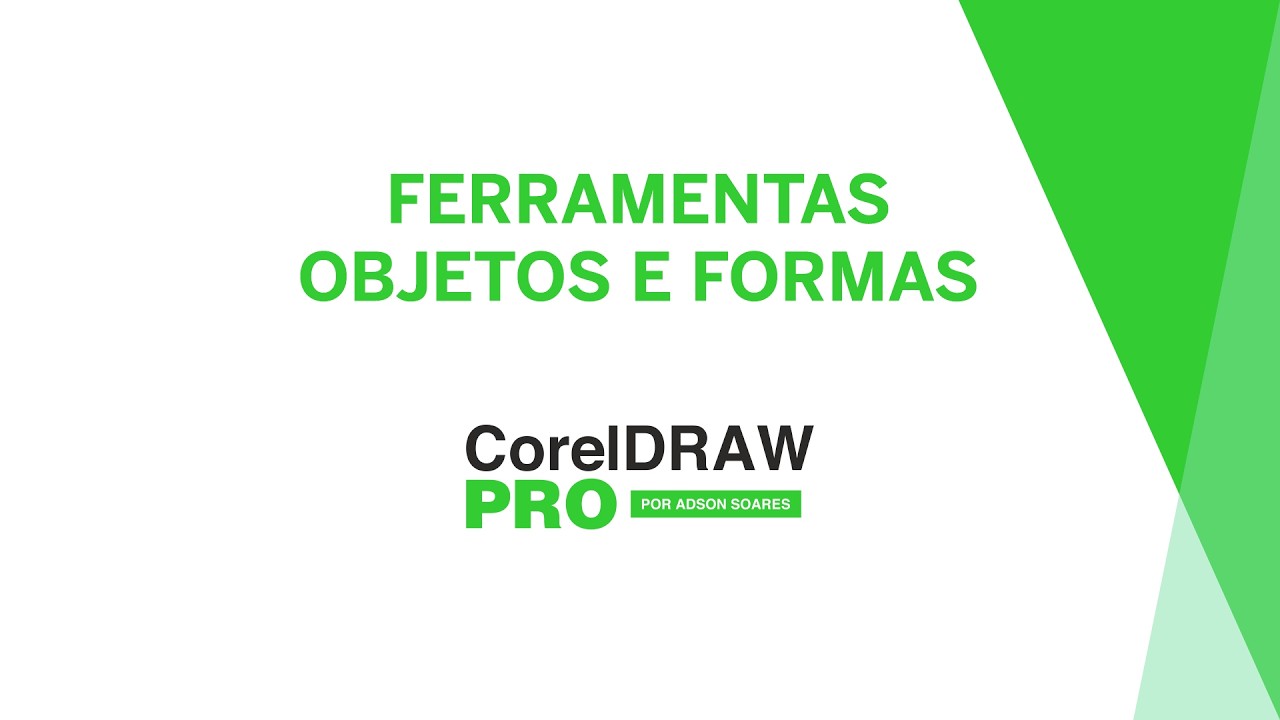 Curso de CorelDraw 2026 #Aula 04 -Ferramentas objetos e formas