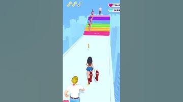 Makeover Run All Levels Android,iOS Gameplay Level #110 #shorts